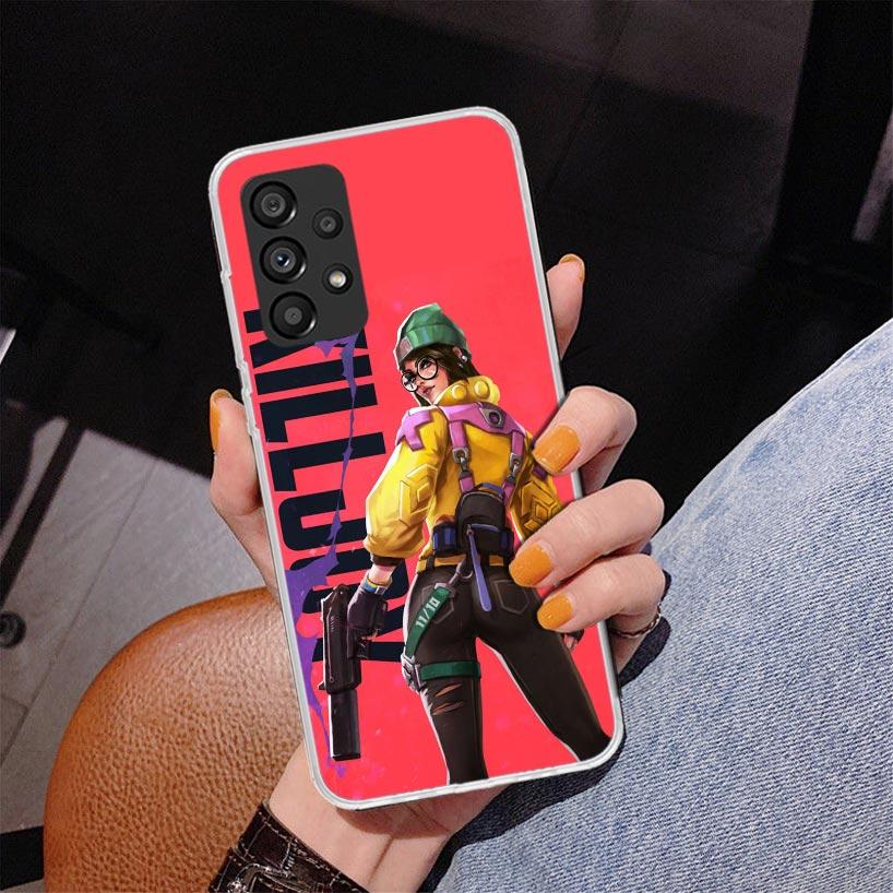 Valorant Killjoy Phone Case For Samsung Galaxy A17 A16 A15 A14 A13 A57 A56 A55 A54 A53 A37 A36 A35 A34 A33 A26 A25 A24 A23 Galax
