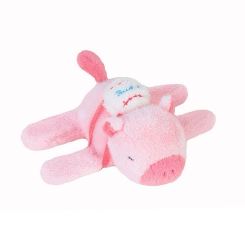 Stuffed Dolls Capybara Slap Bracelets Cartoon Huggers Slap Toy Funny Animal Clap Ring  Kids Gift