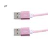1м/1.5м/2м Портативный USB на USB для радиатора Тип A USB-удлинитель USB-удлинительный кабель USB-кабель Удлинитель Папа на Папу