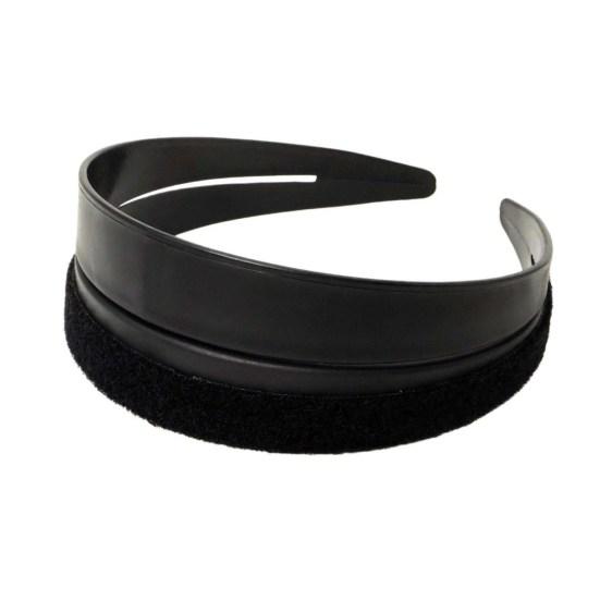 Женская повязка на голову Bump-it Up Широкий обруч для волос Добавляет объем Естественный подъем Повязка для волос Вечеринка Легкий Мягкий Аксессуар для волос