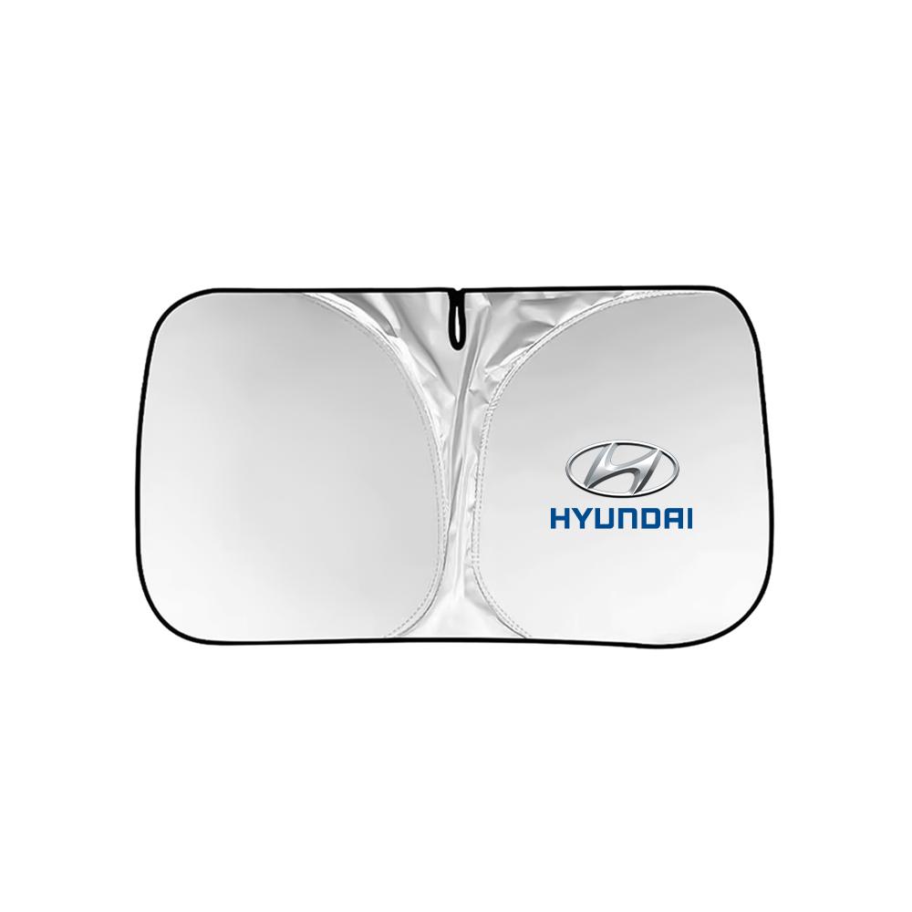 For Hyundai Accent Tucson i20 i30 Azera Foldable Auto Sun Shades Cover Anti-UV Protection Car Window Sunshades Tools Accessories lh3