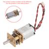 Dc 3V-12V 60Rpm Slow Speed Micro Mini N20 Full Metal Gearbox Gear Reducer Motor