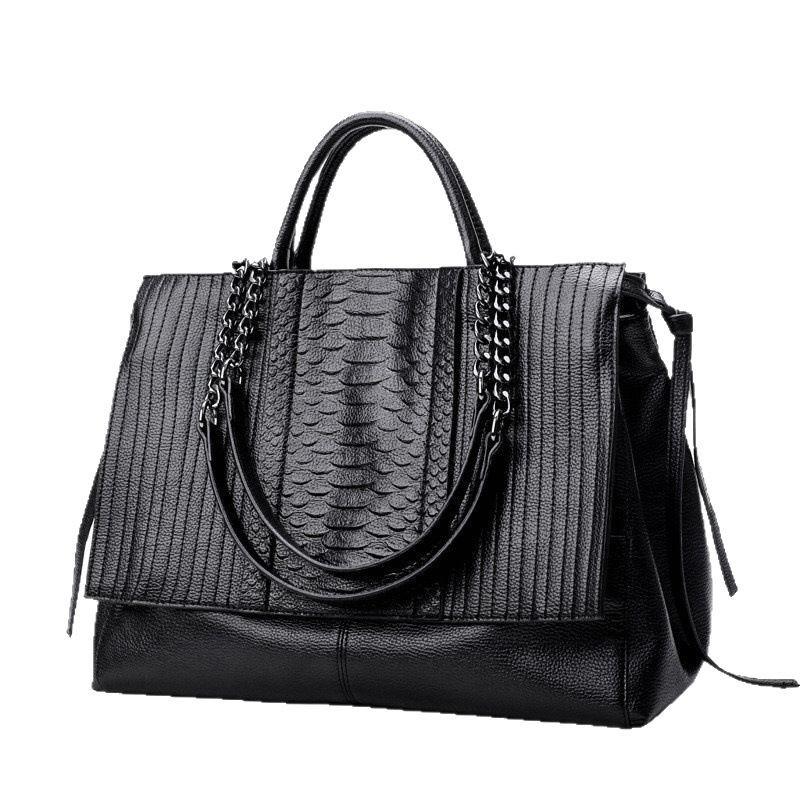 Женская модная сумка-тоут и на плечо 2025 года, большая вместимость, легкая роскошь