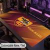 Custom Text Big Mousepad, Extended Desk Pad For Laptop Work GameAS Roma FC