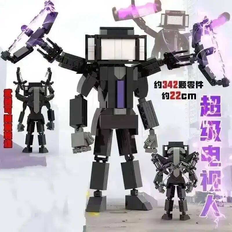 Скибиди Туалет Титаны Оператор Блок Скибиди Туалет Титаны Спикермен Говорящий Человек Спикермен Строительный Блок Часовой Человек Телевизионный Человек G Man