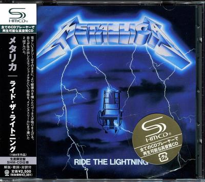 CD METALLICA  Ride The Lightning UICY91070 Vertigo 2008 Япония Рок Б/у
