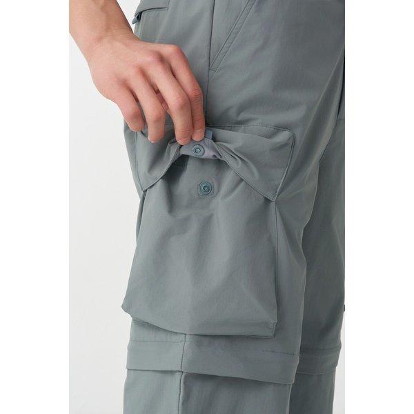 Kolon Sports Унисекс Свободный крой 2-сторонние отстегивающиеся брюки-карго Tlpnm25531kgy