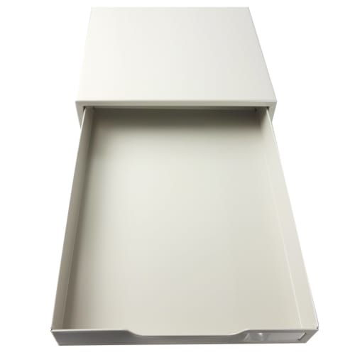 KOKUYO Letter Case Steel Drawer A4 Vertical Single Drawer 5 Tiers LC-5M Light Gray