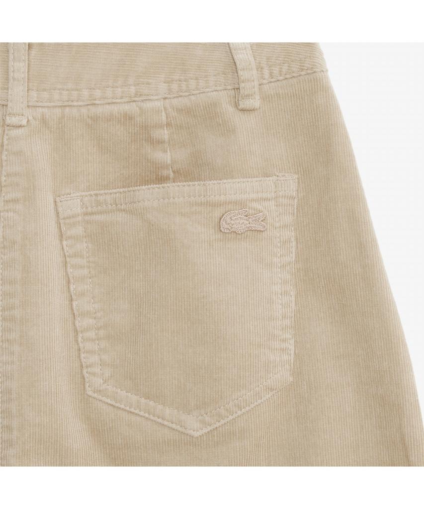 Женская вельветовая юбка LACOSTE Jf426E-55N 02S