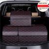 Handheld car storage box leather folding storage box multifunctional car storage box organizing box