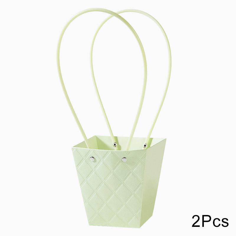 1 шт., сумка для упаковки цветов, портативная с ручкой, роза, крафт-бумага, красочная коробка для цветов, подарок на день рождения, свадебная вечеринка