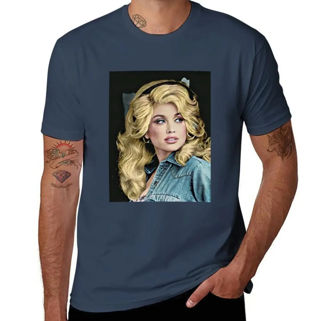 vintage dolly gift parton for lovers T-Shirt funnys cute clothes animal prinfor boys workout shirts for men