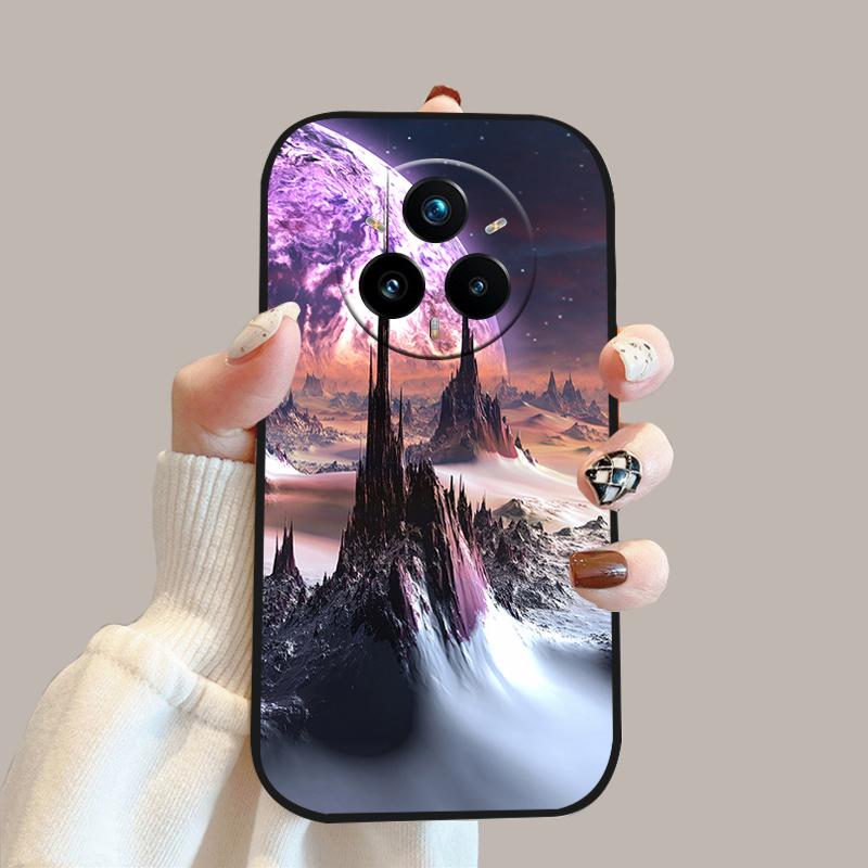 Модный чехол для Oppo Realme 14 Pro, мягкий силиконовый бампер из ТПУ, чехлы для Realme14 Pro, Capa RMX5056, защитный чехол Fundas
