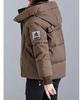 Women's Autumn and Winter Jackets Solid Color Hooded Thick Loose Windproof Short Women's Jacket