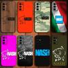 Чехол для телефона с логотипом N-Nash Fishing для Samsung S24, S21, S22, S23, S30, Ultra, S20, Plus, Fe, Lite, Note, 10, 9, 5G Черный Мягкий Чехол
