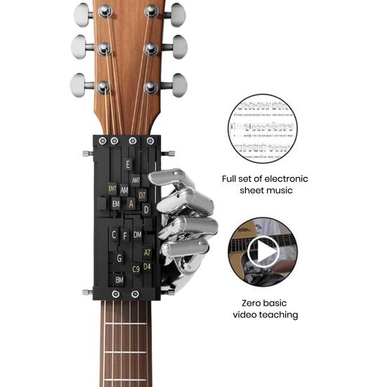 Guitar Aid Chords Trainer Guitar Assisted Tool Система обучения для начинающих взрослых и