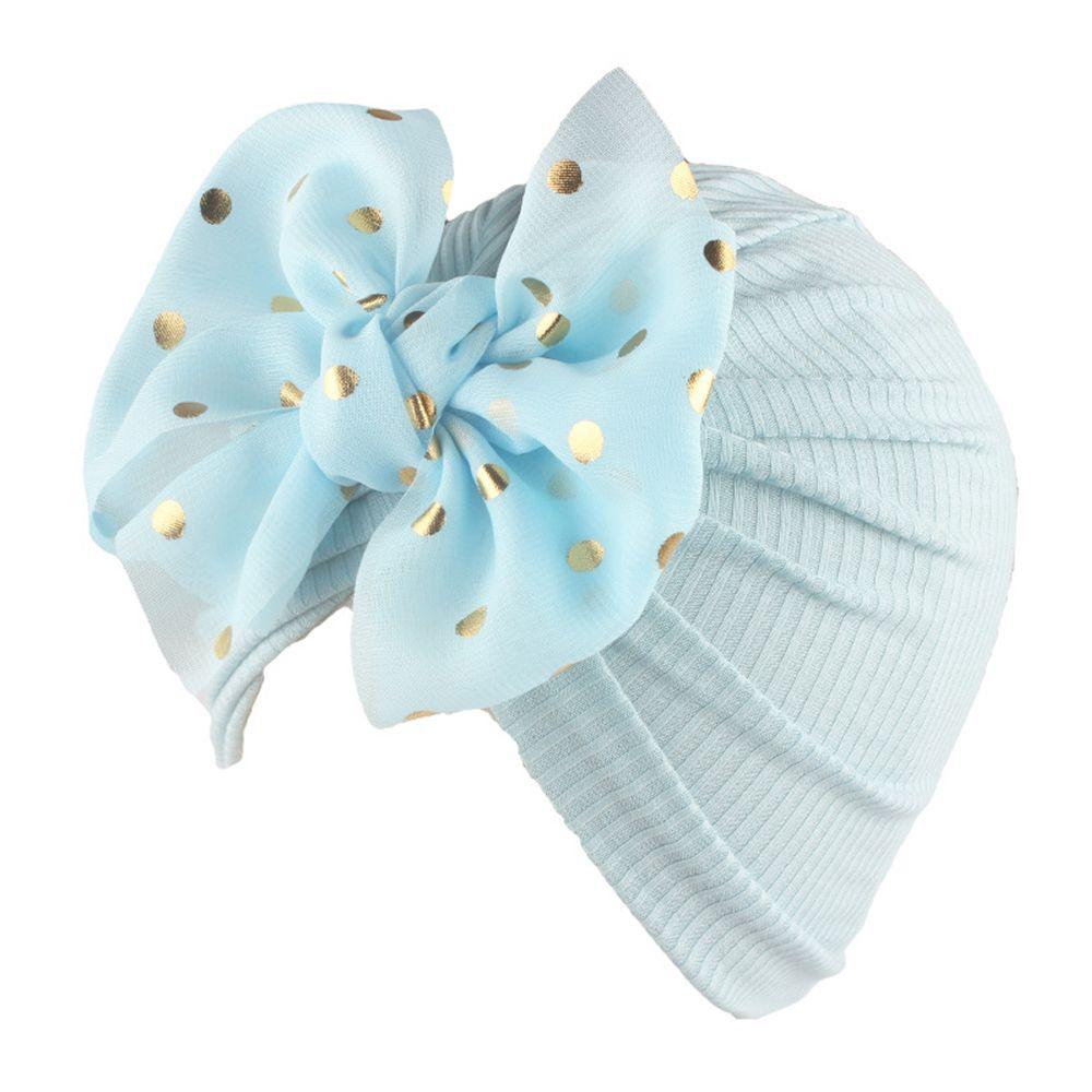 Toddler Kids Headwear Cotton Infant Hospital Hat Head Wrap Baby Turban Hat Bowknot Beanies