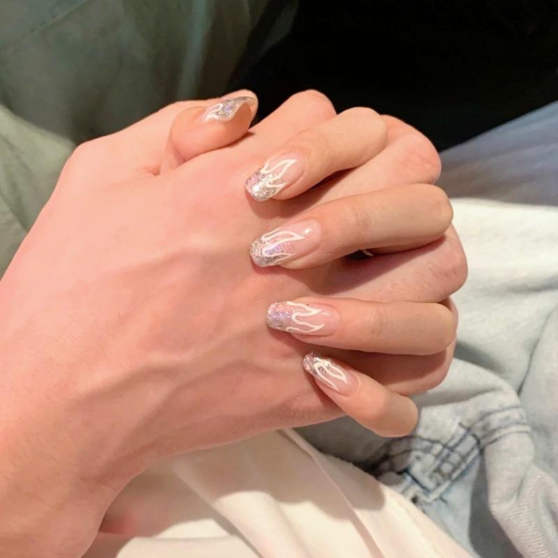 Набор накладных ногтей,24 шт