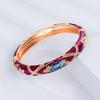 Traditional Vintage Cloisonne Bangle Chinese Women's Hand Bracelet Jewelry Gifts