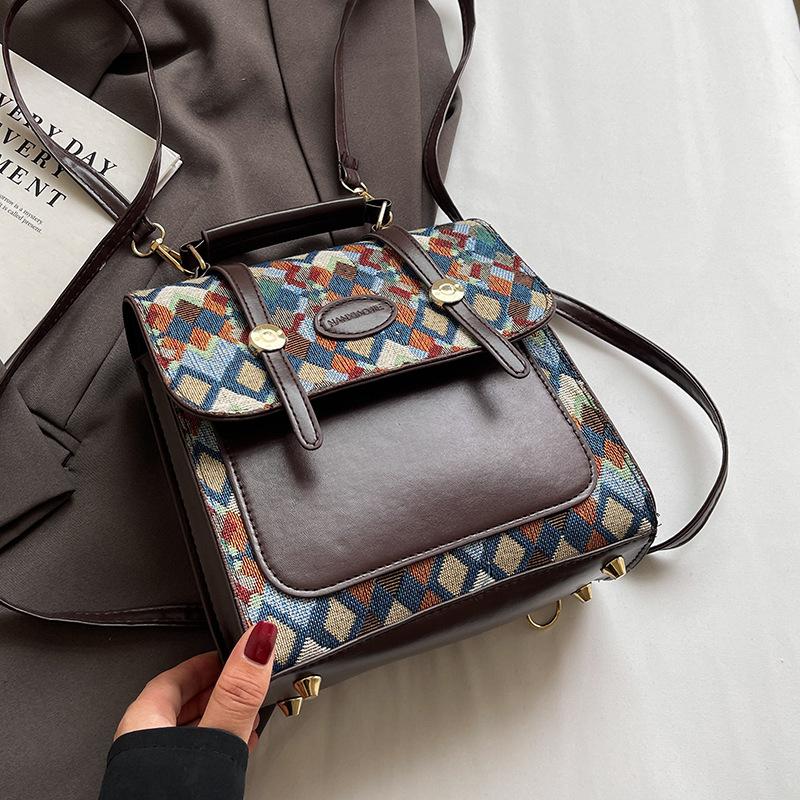 Высококачественный нишевый рюкзак для женщин, новая модная сумка через плечо для женщин, модная универсальная модная сумка на одно плечо