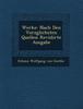 Книга Werke : Nach Den Vorz Glichsten Quellen Revidirte Ausgabe