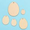 Household Hanging Ornaments Drawing Wooden Easter Decorations Wood Chips Wood Slice Easter Eggs