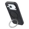 For iPhone 17 Pro Max Case Compatible with MagSafe Kickstand TPU+PC Phone Cover Carbon Fiber Texture