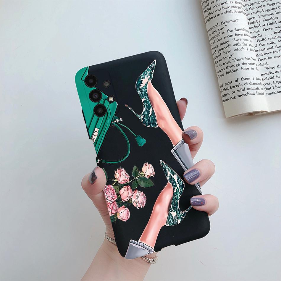Для чехла Samsung Galaxy A13 A33 A53 A73 5G Красивая Девушка Мягкий Силиконовый Чехол Для Samsung A13 4G A 13 A135F GalaxyA13 Funda Чехол