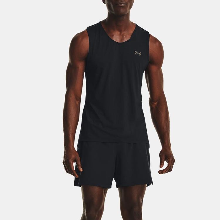 Under Armour Iso-Chill Laser Running Tank 'Black' Men's 1376519-001