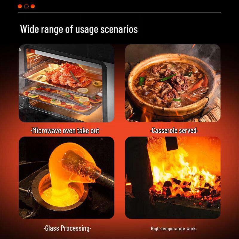 Термостойкие резиновые перчатки Ally с подкладкой из арамидно-хлопковой ткани