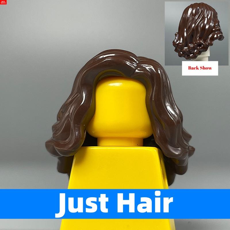 10 шт. Кирпичики MOC 1014 1025 4 см Фигурка Женские Женщины Волосы Собранные Частицы Строительные Блоки Аксессуары Детские Игрушки Пластиковые Куклы