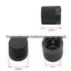 Pure Copper Car A/C Valve Stem Core Cap for High & Low Pressure Nozzles - European Models