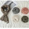 Long Sunscreen Lace Shawl Versatile Female Headscarf Elegant Neck Protection Scarf