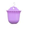 Wall Hanging Flower Pot Fence Resin Hanging Plant Pot Outdoor With Drainage Hole