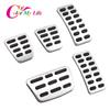 Car Stainless Steel Gas Pedal Brake Pedals Cover for Kia Rio K2 2012 - 2017 Soul 2013 - 2016 Cerato