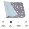 Puppy Pee Pad Leak-proof Washable Pet Pee Pad Reusable Anti-Slip Fast Absorbent Dog Mat