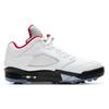 Jordan 5 Retro Low Golf Огненно-красный Серебристый Язычок Jordan CU4523-100