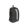 adidas Рюкзак Power из полиэстера с тремя полосками Большой мужской рюкзак Черный BR5863