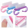 1pcs Cleaning Nail Brush Tools File Nail Care Manicure Pedicure Soft Remove Dust Small Angle Clean