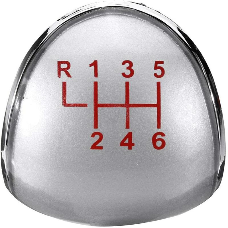 6-скоростная ручка переключения передач, крышка с красным узором для FORD Fiesta Focus ST Transit