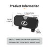 YOM1 Car Visor Sunglasses Glasses Case Glasses Holder Clip Box For Lexus UX250h RX450h CT200h RX400h NX LX GC RX UX GX