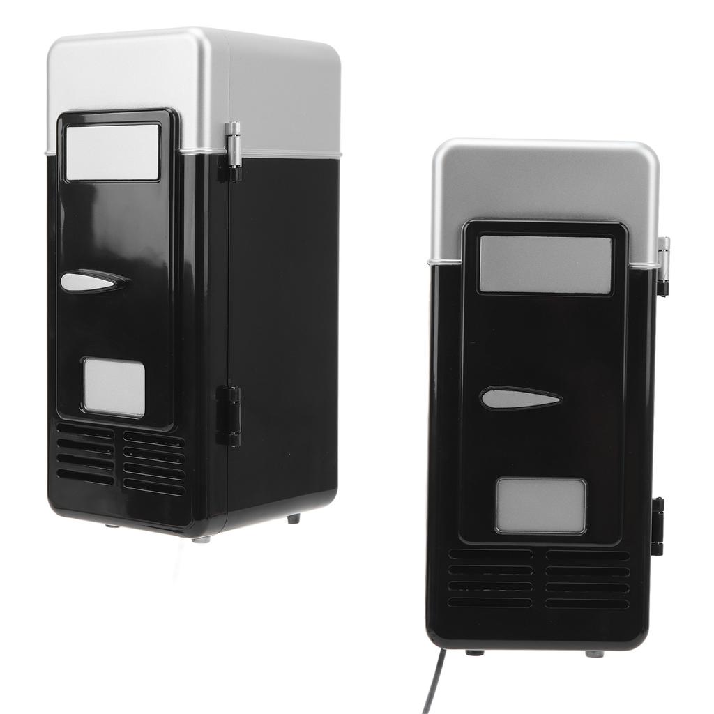 Мини-холодильник с одним отсеком, перезаряжаемый от USB, портативный, малошумный, энергосберегающий, охлаждающий полупроводниковый холодильник