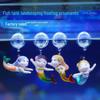 Creative Floating Mermaid Micro Landscape Ornament - Cartoon Ocean Princess Decoration for Fish Tanks