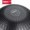 Debo 32cm 316 Stainless Steel Non-stick Honeycomb Wok