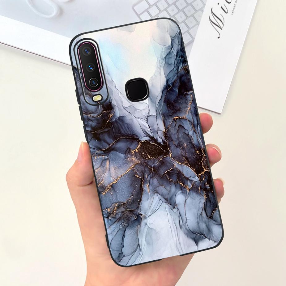 Чехол для Vivo Y12 Чехол для Vivo Y15 Y17 1902 1904 Милый Модный Мультяшный Чехол Мягкий Силиконовый Чехол для Телефона Для Vivo Y15 Y 12 17 VivoY12 Чехлы