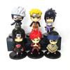 Naruto Figure Figurine Q Version Modle Doll Toys Statue Kakashi Itachi Anime Figma Model 9 -10cm Pvc Collectible Birthday Gift