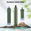 Персональная соломинка для фильтрации воды Мини-очиститель воды Универсальный Легко устанавливается Для активного отдыха и кемпинга