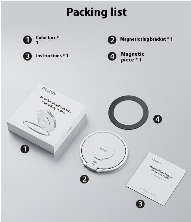 Osmo Mobile 7 SE Совместимый стабилизатор Магнитная база-адаптер Серия iPhone Серия Android Совместимый Магнитный адаптер из алюминиевого сплава Магнитный MagSafe