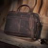 Leather Briefcase Bag Mens Laptop Messenger Bag Office Shoulder Bag Personalized Handbag for Men and Women Classic Gift for Him