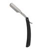 Carbon Steel Barber Hairdressing Razor Eyebrow Folding Shaving Knife Holder Tool